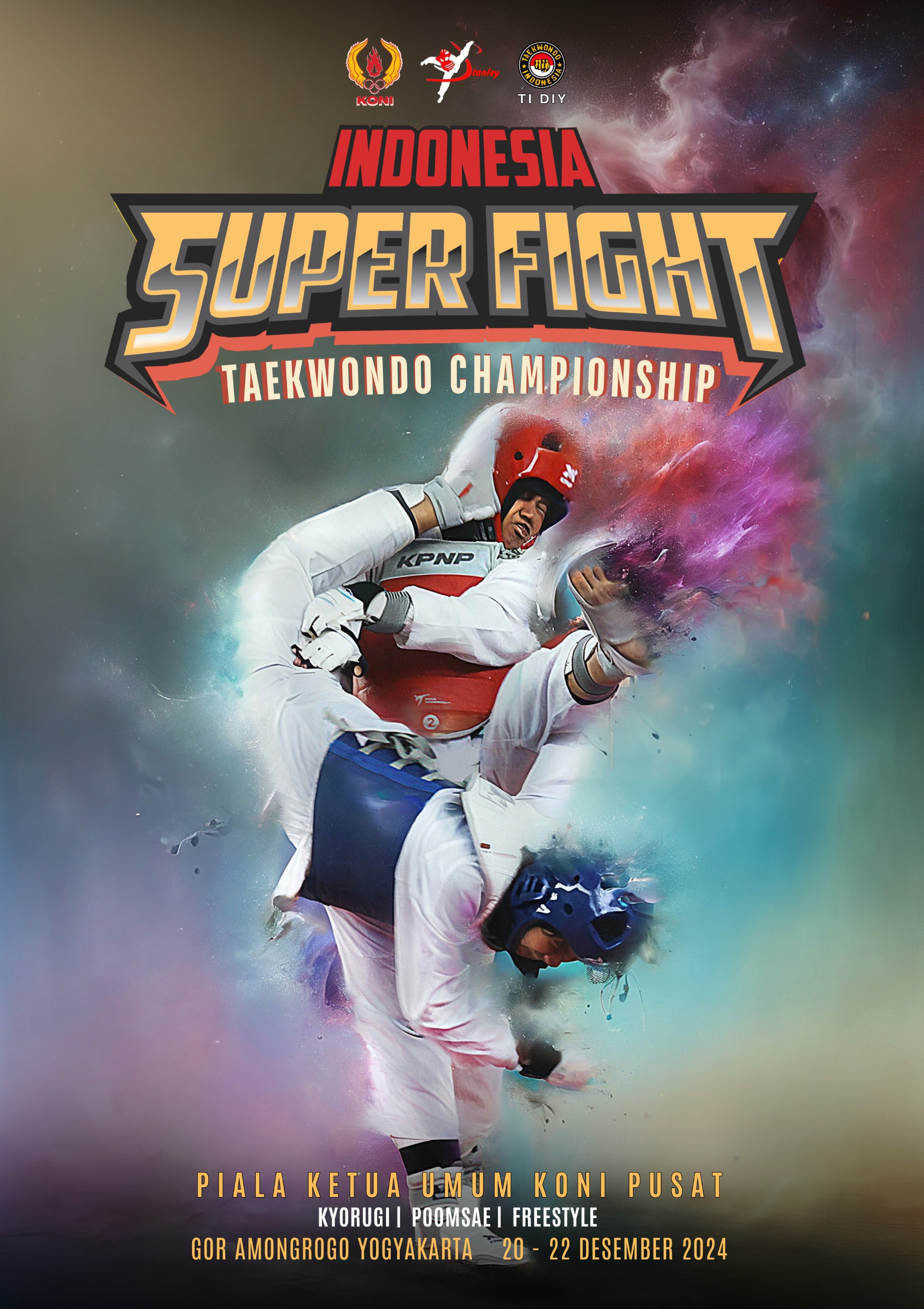 Kejuaraan Indonesia Super Fight Taekwondo Championship 2 Tahun 2024 Stanley Sport ti-spinkickbali.com