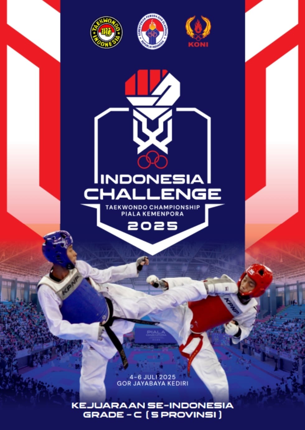 Ajang Pertarungan Prestasi Taekwondo di Tanah Air BALI SPIN KICK