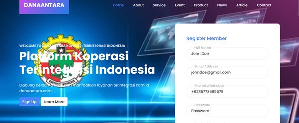 Danaantara Platform Koperasi Terintegrasi Indonesia BALI SPIN KICK